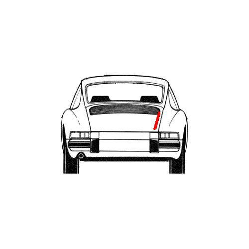 91157315002S Porsche 911 AC Barrier Hose