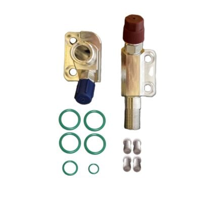 Griffiths 911 & 930 Denso Compressor Manifold Set 93012692300, 93012692500
