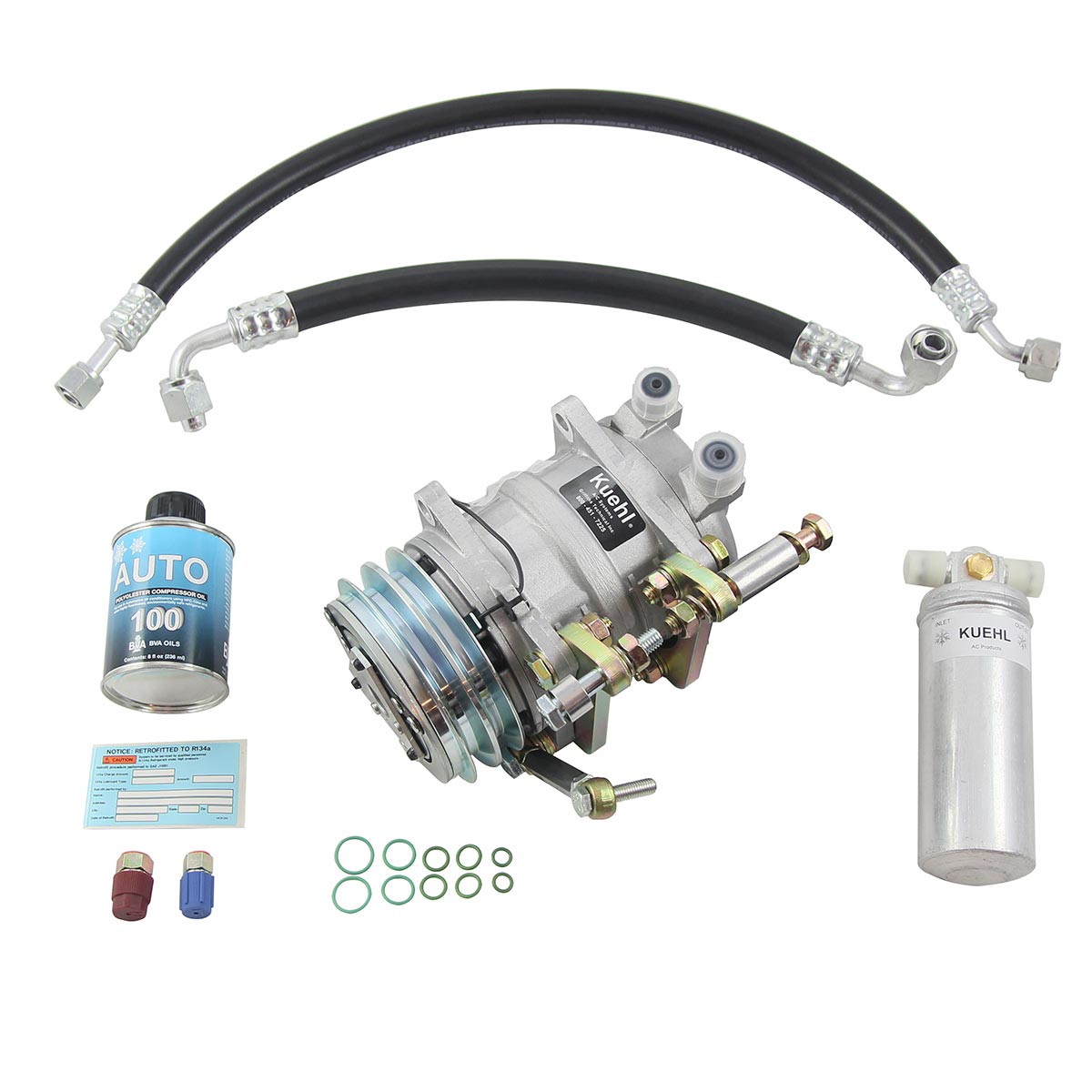 Behr Hella Service PREMIUM LINE - Tubo Aria Condizionata Alta Pressione Per Ford Mondeo IV E S-MAX 2.5 (da Compressore A Condensatore)